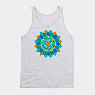 Arabic Tile Art Tank Top